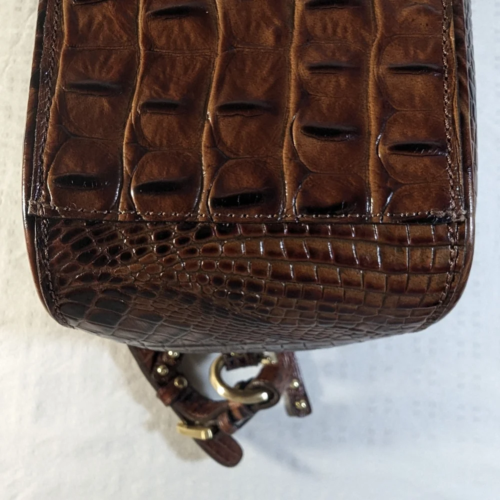 Brahmin 3-compartment Shoulder Bag Brown - Picture 4 of 8